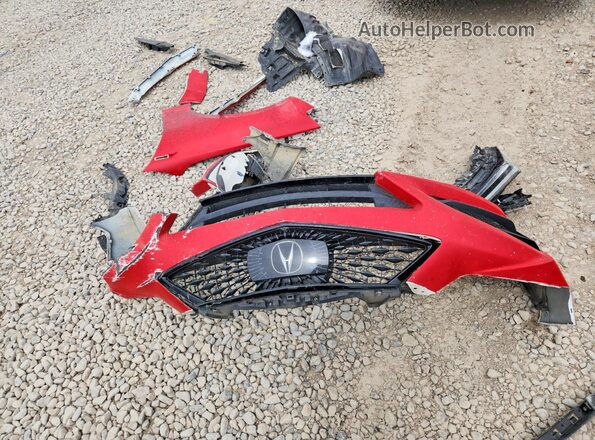 19UUB6F55MA008047 2021 ACURA TLX Red Widok komory silnika