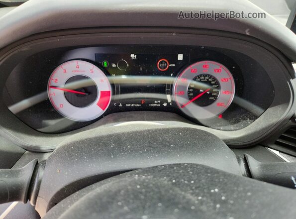 19UUB6F55MA008047 2021 ACURA TLX Red Widok zestawu wskaźników