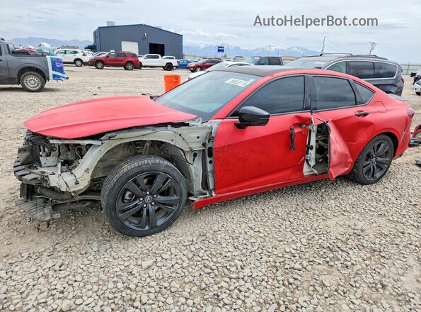 19UUB6F55MA008047 2021 ACURA TLX Red Przód lewy