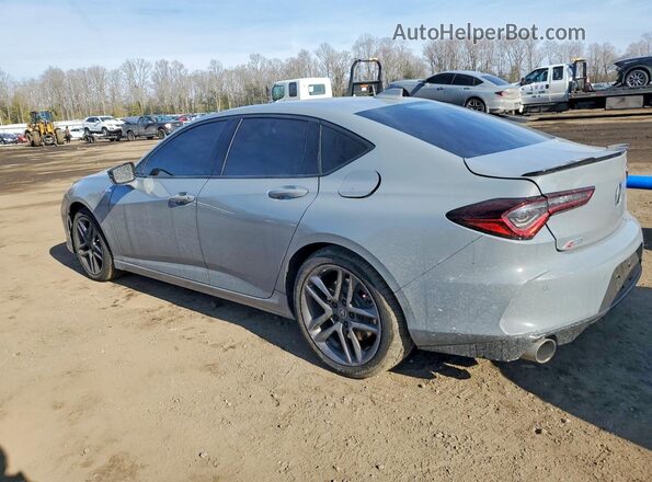 19UUB6F5XSA001821 2025 ACURA TLX Gray Trasero izquierdo