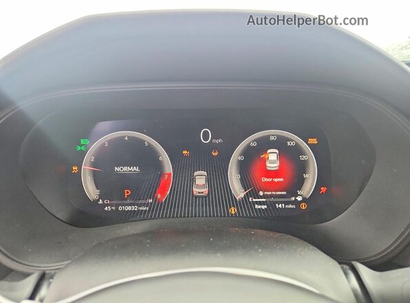 19UUB6F5XSA001821 2025 ACURA TLX Gray Vista del cuadro de instrumentos