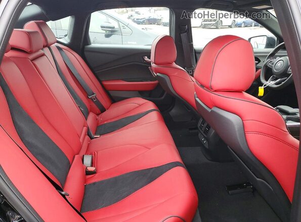 19UUB6F5XSA002628 2025 ACURA TLX Черный Вид задних сидений