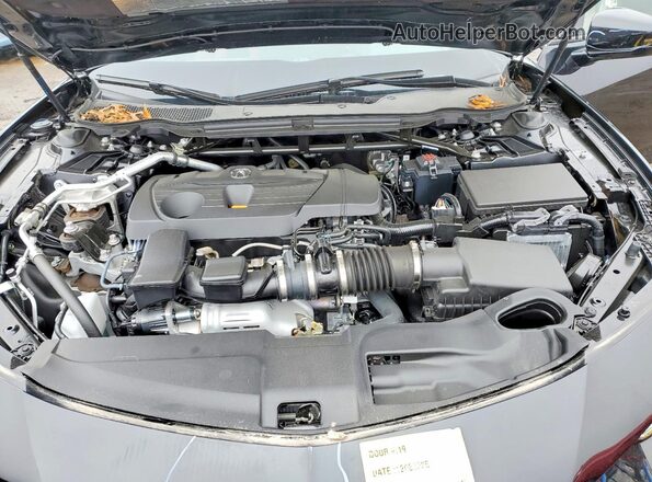 19UUB6F5XSA002628 2025 ACURA TLX Черный Вид задней части салона