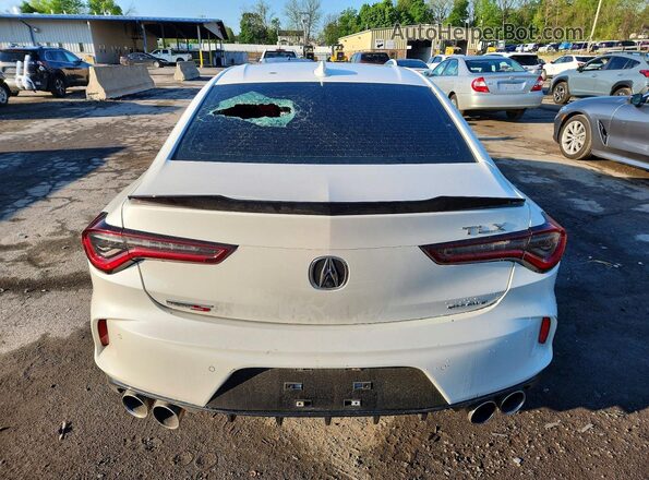 19UUB7F04PA001007 2023 ACURA TLX White უკანა ხედი