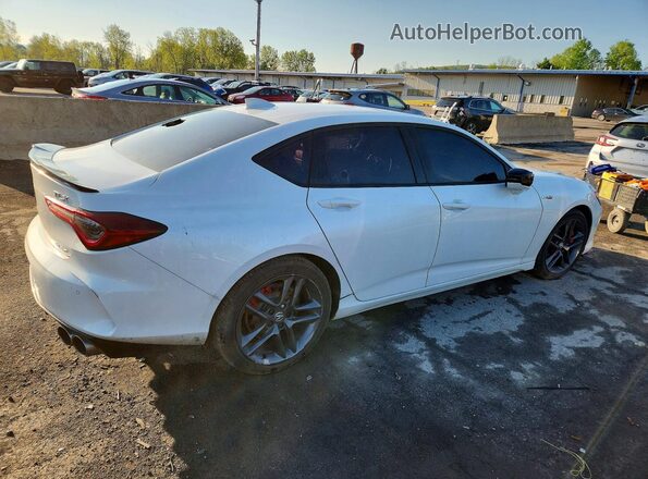 19UUB7F04PA001007 2023 ACURA TLX White უკანა მარჯვენა