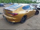 2021 Acura Tlx Type S Gold vin: 19UUB7F0XMA001735