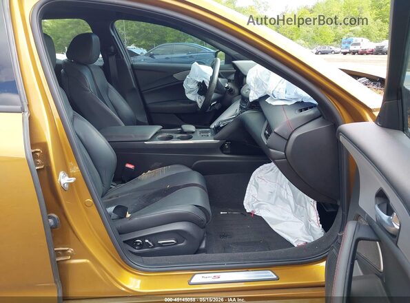 19UUB7F0XMA001735 2021 ACURA TLX Gold Widok wnętrza z przodu