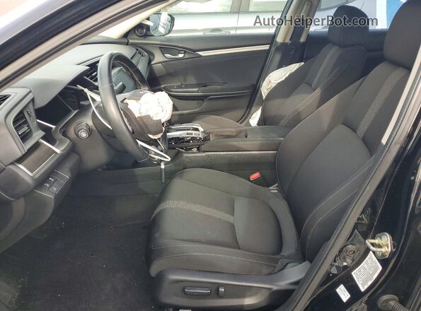 19XFC1F30LE011388 2020 HONDA CIVIC Черный Вид салона спереди