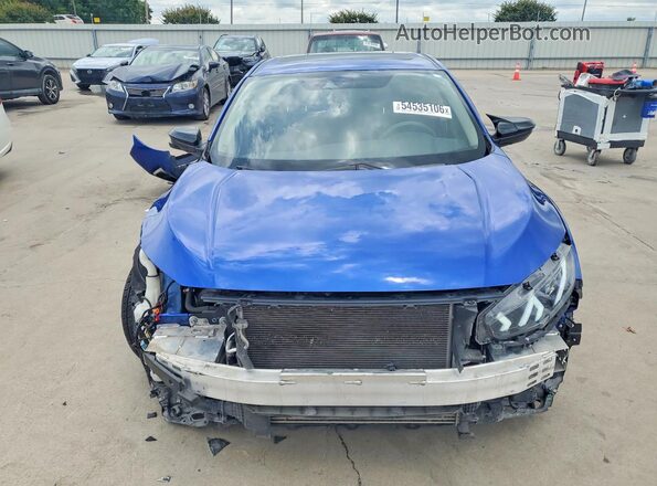 19XFC1F30ME007987 2021 HONDA CIVIC Синий Вид спереди