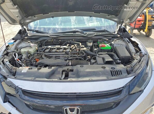 19XFC1F31LE219747 2020 HONDA CIVIC Silver Вид задньої частини салону