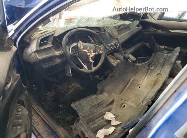 19XFC1F31ME011188 2021 HONDA CIVIC Blue Вид панелі приладів