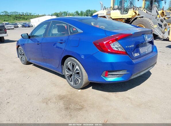 19XFC1F33GE203717 2016 HONDA CIVIC Синий Задняя левая четверть