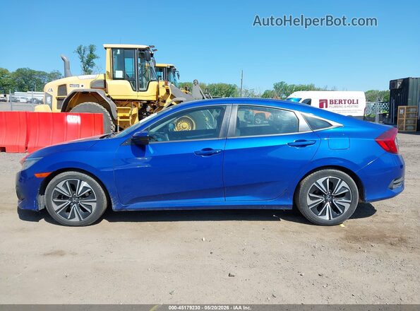 19XFC1F33GE203717 2016 HONDA CIVIC Синий Панорамный вид салона 360°