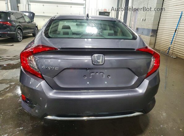19XFC1F34LE022751 2020 HONDA CIVIC Gray Հետևի տեսք