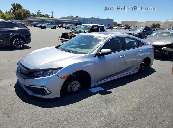 19XFC1F34LE211156 2020 HONDA CIVIC Silver Передня ліва чверть