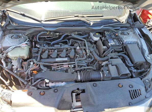 19XFC1F34LE211156 2020 HONDA CIVIC Silver Вид задньої частини салону