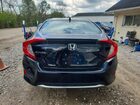 2021 Honda Civic Ex Черный vin: 19XFC1F34ME001786