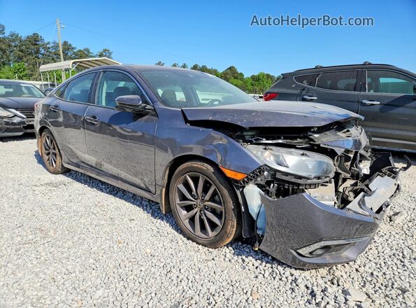 19XFC1F34ME007832 2021 HONDA CIVIC Серый Передняя правая четверть