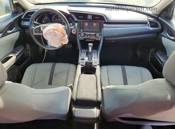 19XFC1F34ME007832 2021 HONDA CIVIC Серый Вид панели приборов