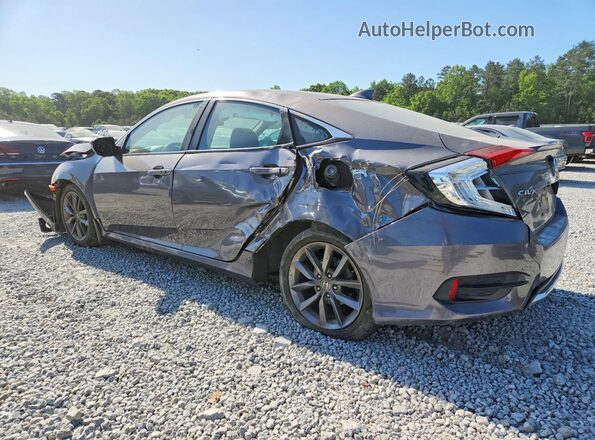 19XFC1F34ME007832 2021 HONDA CIVIC Серый Задняя левая четверть