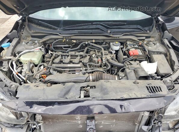 19XFC1F35HE016111 2017 HONDA CIVIC Black Vista interior trasera