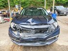 2020 Honda Civic Ex Blue vin: 19XFC1F35LE020247