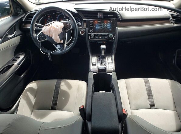 19XFC1F35LE020247 2020 HONDA CIVIC Blue წინა პანელის ხედი