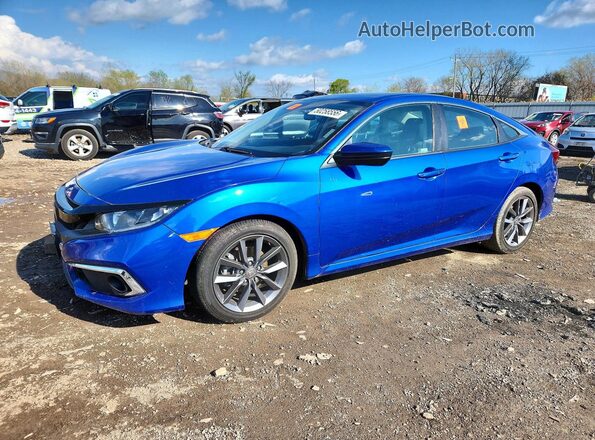19XFC1F35LE025061 2020 HONDA CIVIC Blue Przód lewy