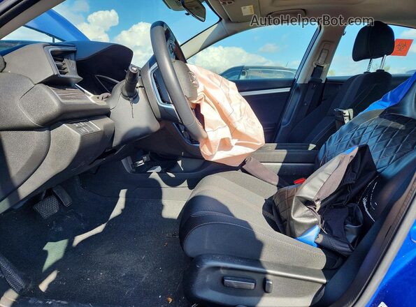19XFC1F35LE025061 2020 HONDA CIVIC Blue Widok wnętrza z przodu