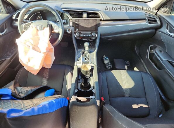 19XFC1F35LE025061 2020 HONDA CIVIC Blue Widok deski rozdzielczej