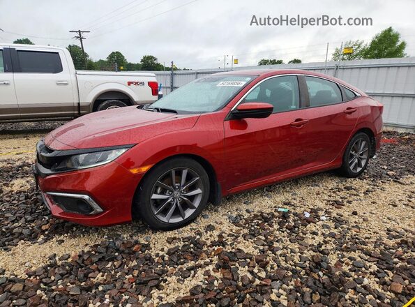 19XFC1F36LE004302 2020 HONDA CIVIC Red Передня ліва чверть