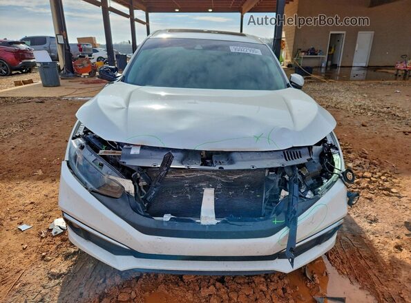 19XFC1F36LE013243 2020 HONDA CIVIC White Widok z przodu