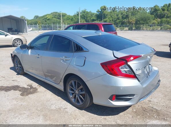 19XFC1F37KE010124 2019 HONDA CIVIC Серебряный Задняя левая четверть