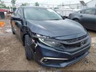 2019 Honda Civic Ex Navy vin: 19XFC1F37KE015016