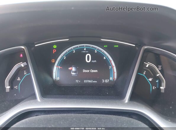 19XFC1F37ME202940 2021 HONDA CIVIC Серый Вид задних сидений