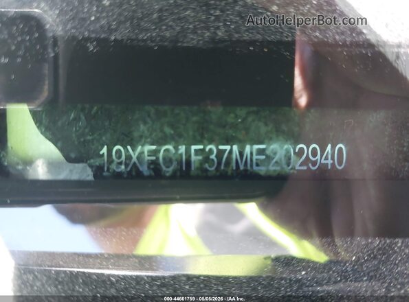 19XFC1F37ME202940 2021 HONDA CIVIC Серый 
