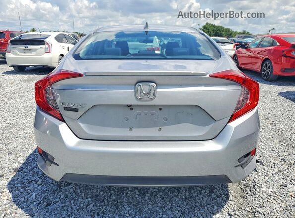 19XFC1F38GE016425 2016 HONDA CIVIC Silver Widok z tyłu
