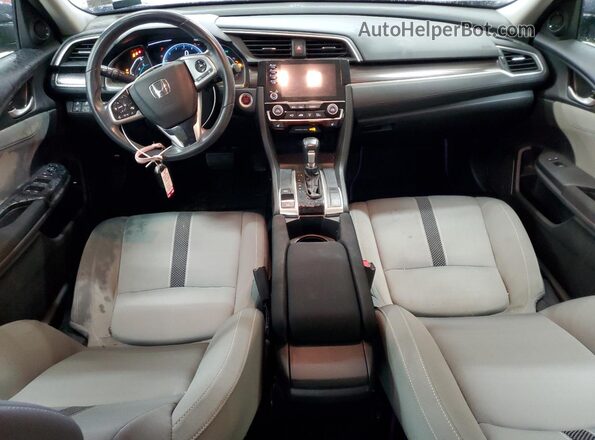 19XFC1F38LE021070 2020 HONDA CIVIC Gray Առջևի վահանակի տեսք
