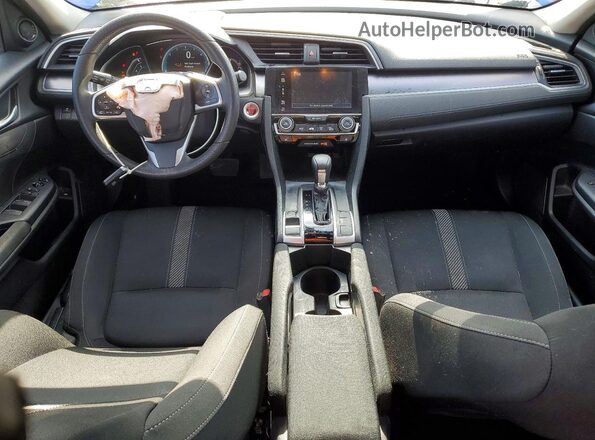 19XFC1F39HE010974 2017 HONDA CIVIC Blue Widok deski rozdzielczej