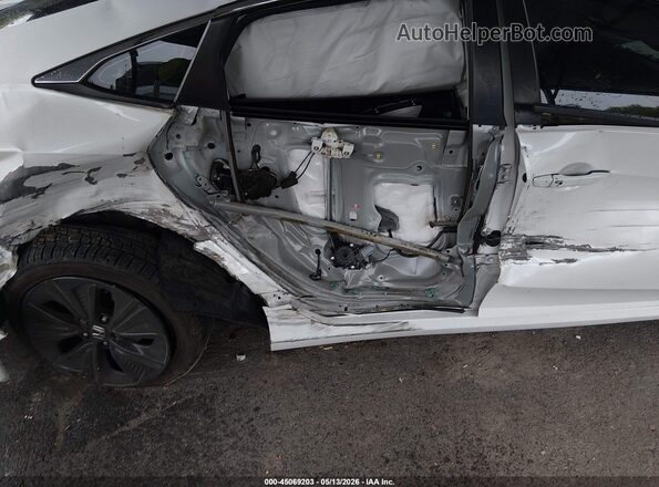 19XFC1F39HE200662 2017 HONDA CIVIC Белый Вид спереди