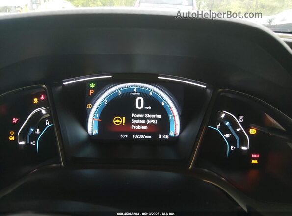 19XFC1F39HE200662 2017 HONDA CIVIC Белый Вид задних сидений