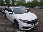 2019 Honda Civic Ex White vin: 19XFC1F3XKE203139