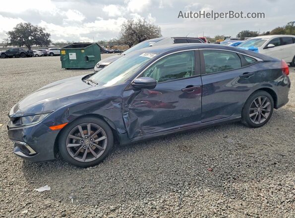 19XFC1F70LE211075 2020 HONDA CIVIC Синий Передняя левая четверть