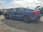 2020 Honda Civic Exl Синий vin: 19XFC1F70LE211075