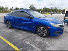 2016 Honda Civic Ex-l Blue vin: 19XFC1F71GE019864