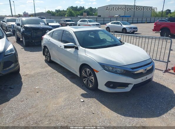 19XFC1F71HE002371 2017 HONDA CIVIC Белый Передняя правая четверть
