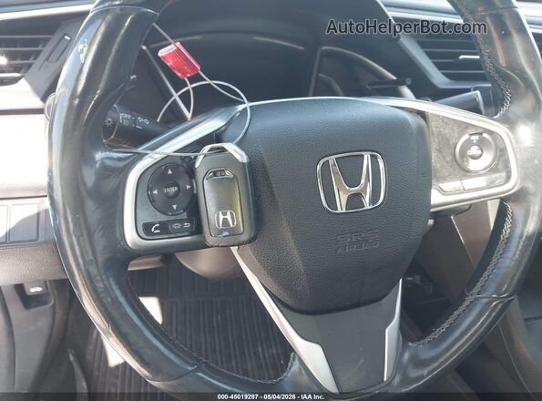19XFC1F71HE002371 2017 HONDA CIVIC Белый Вид панели приборов