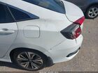 2017 Honda Civic Ex-l Белый vin: 19XFC1F71HE002371