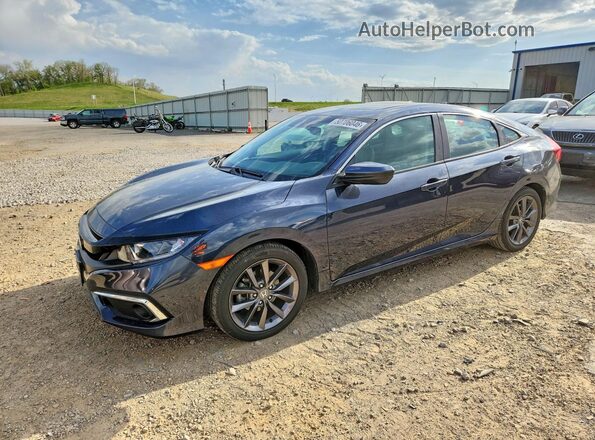 19XFC1F71ME204802 2021 HONDA CIVIC Синий Передняя левая четверть