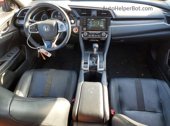 19XFC1F72LE006681 2020 HONDA CIVIC Red წინა პანელის ხედი